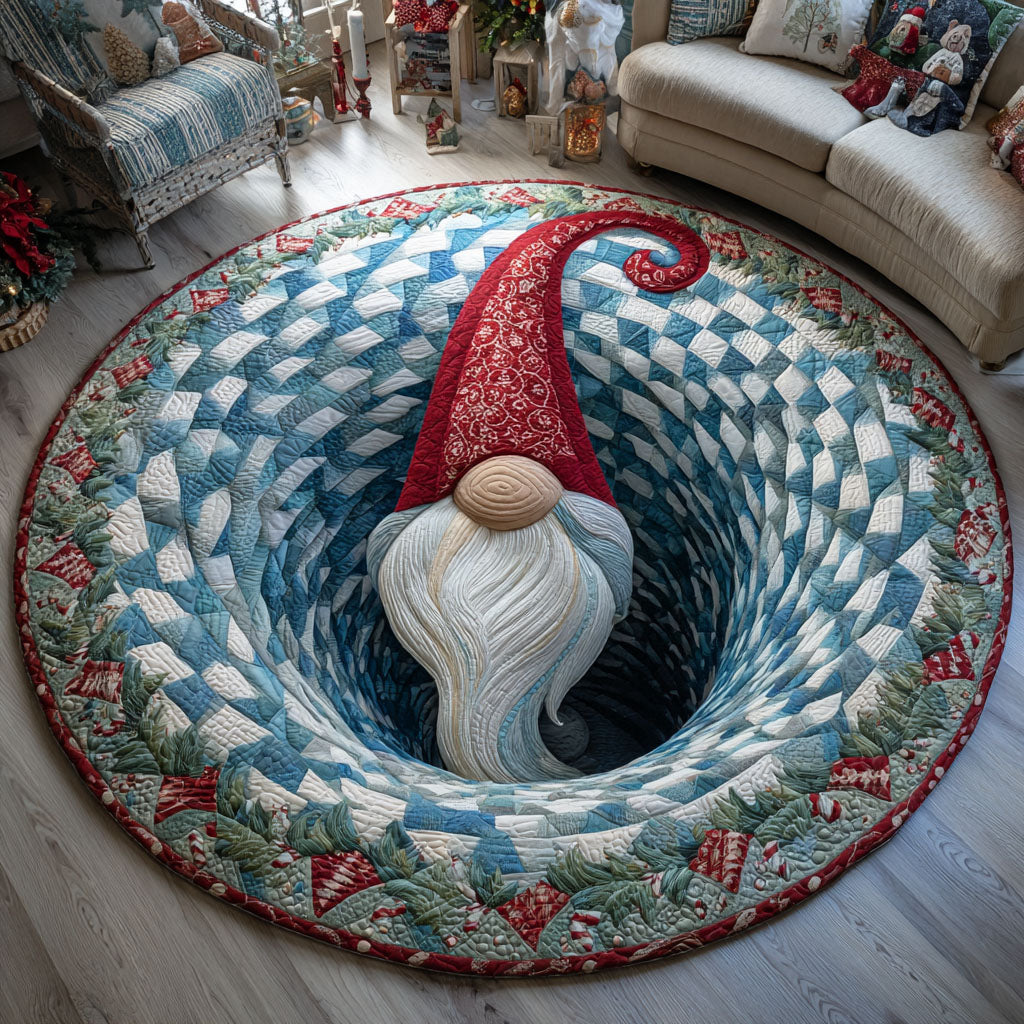 Cozy Eve Quilted Round Mat NCU0TD504