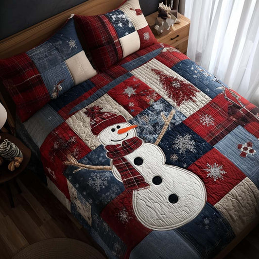 Cozy Evening 3-Piece Quilted Bedding Set NCU0NT11018