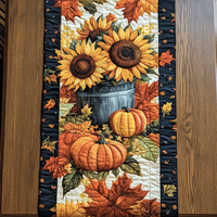 Cozy Fall Quilted Table Runner NCU0TL1322