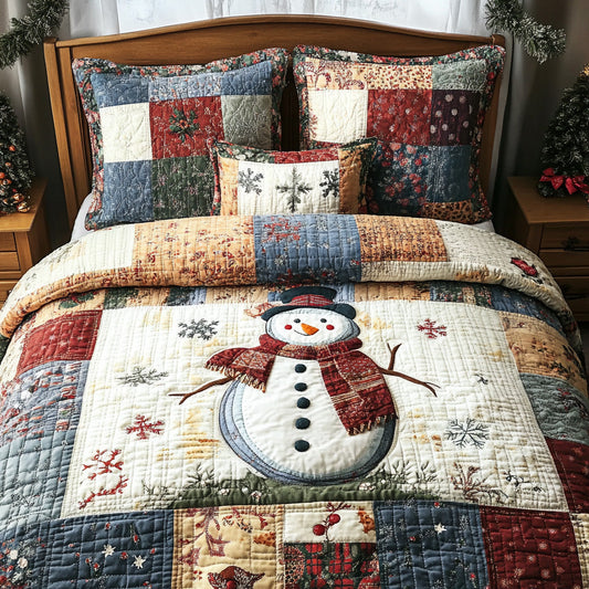Cozy Frost 3-Piece Quilted Bedding Set NCU0DV7797