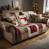 Cozy Frost Quilted Sofa Cover NCU0TV827