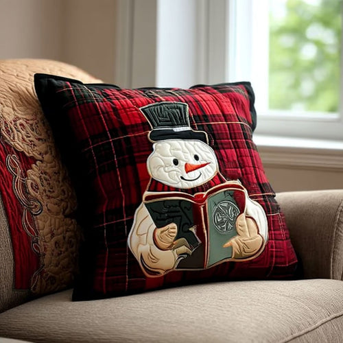 Cozy Frosty Nights Quilted Pillow Case NCU0PT9885