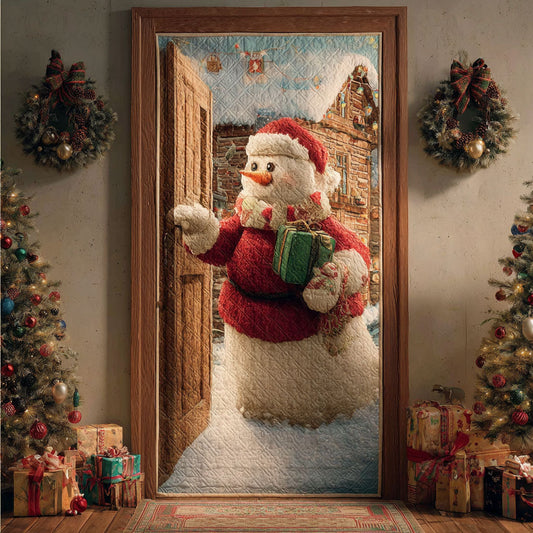 Cozy Greeting Quilted Door Cover NCU0PT10499