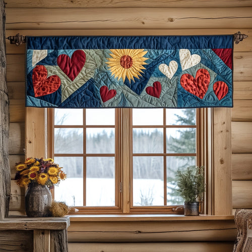 Cozy Heartland Quilted Valance NCU0PT4159