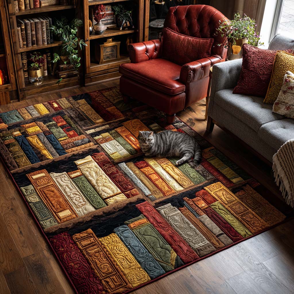 Cozy Library Area Rug NCU0NT10610