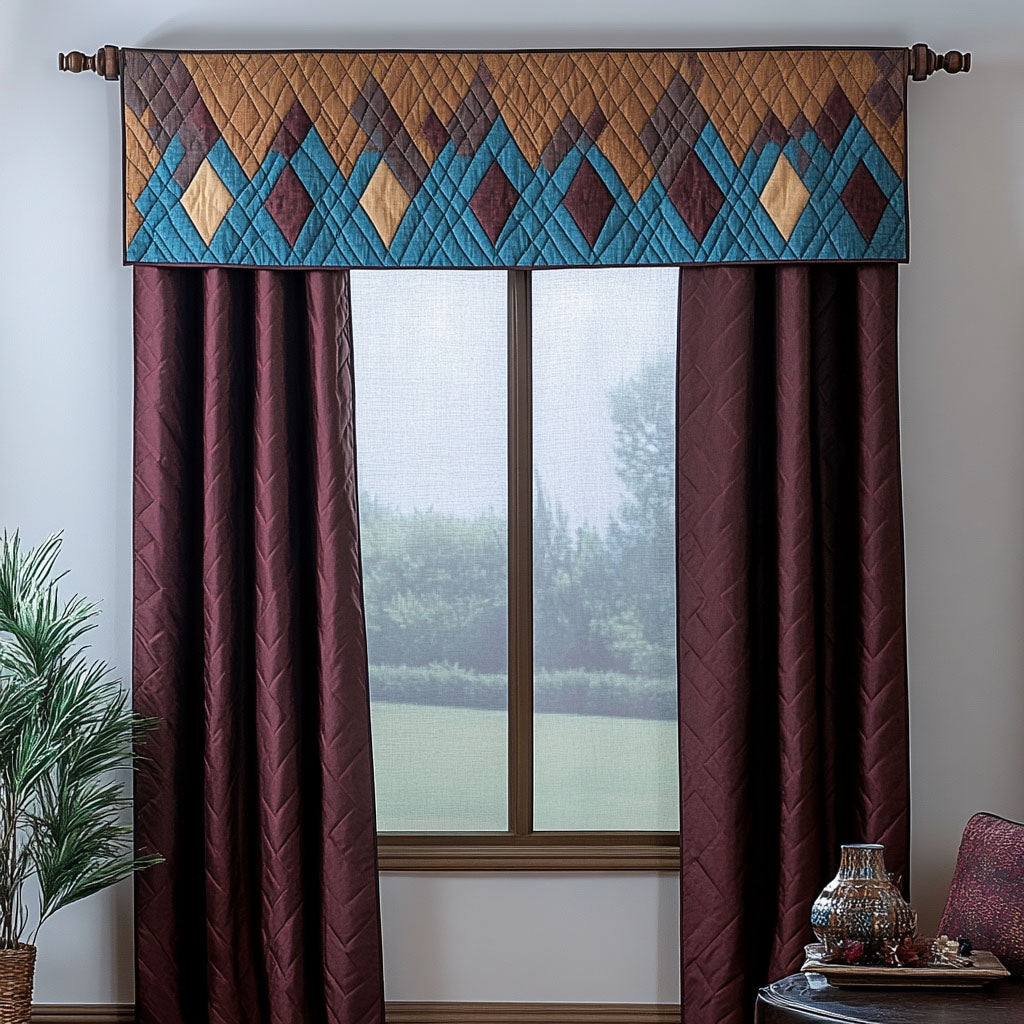 Cozy Lodge Comfort Quilted Valance NCU0PT4211