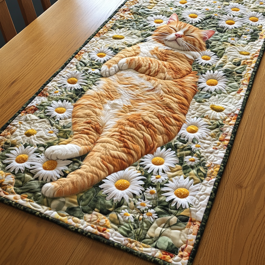 Cozy Nap Quilted Table Runner NCU0DK6665