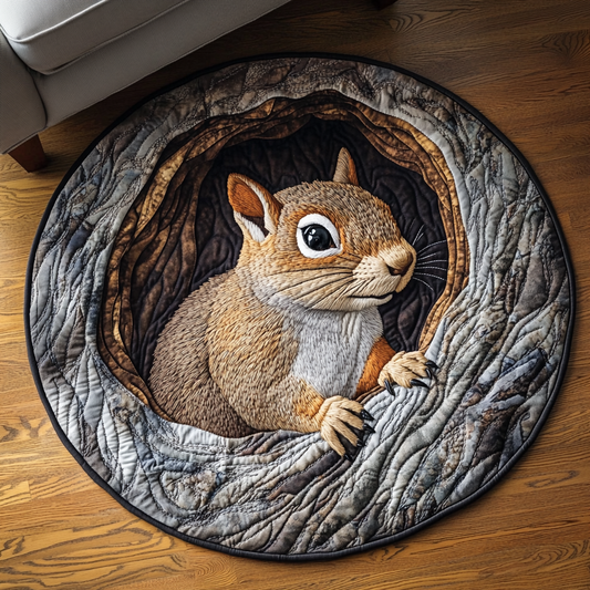 Cozy Nest Quilted Round Mat NCU0VL2057