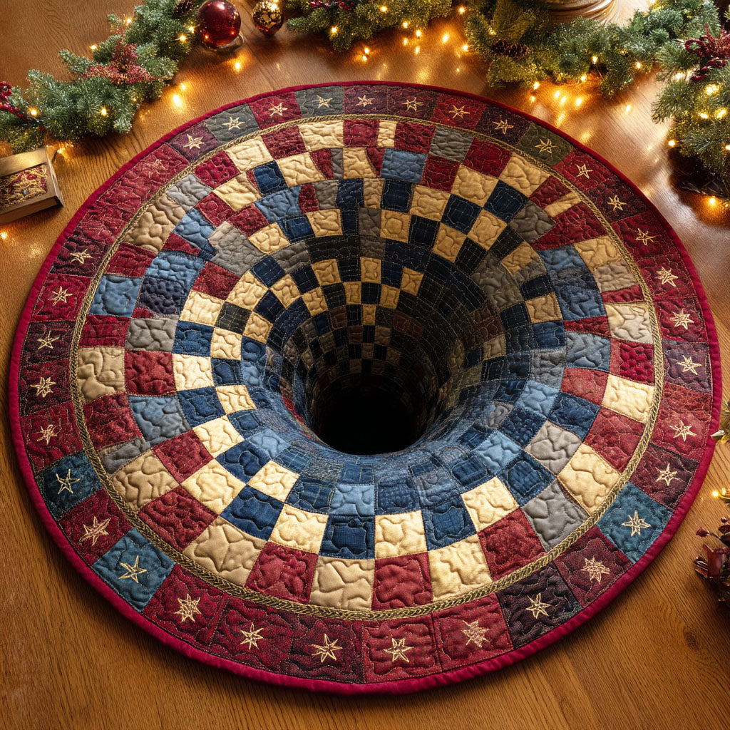 Cozy Night Quilted Round Mat NCU0TD354