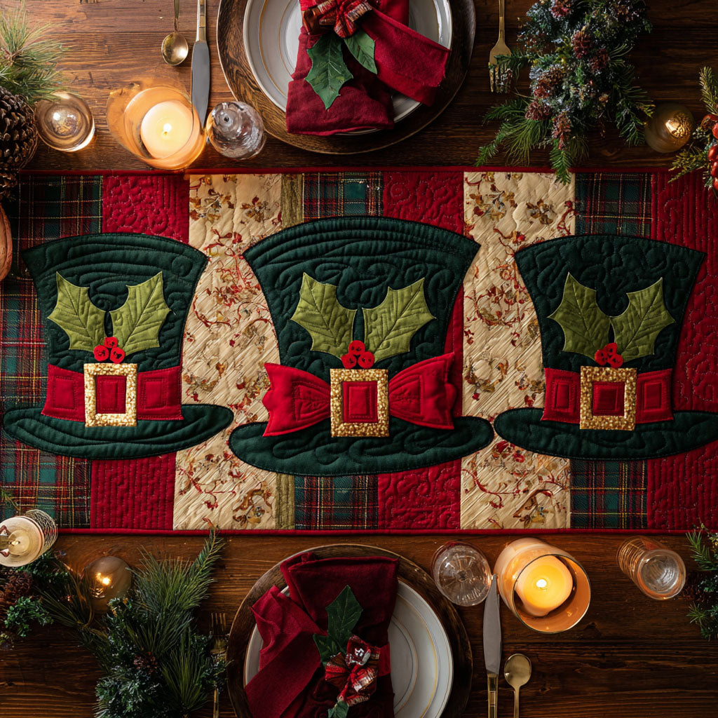 Cozy Night Quilted Table Runner NCU0TD414