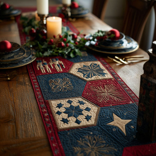 Cozy Nights Quilted Table Runner NCU0PT9605