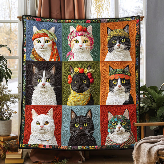 Cozy Pawprints Quilted Blanket NCU0DV7281