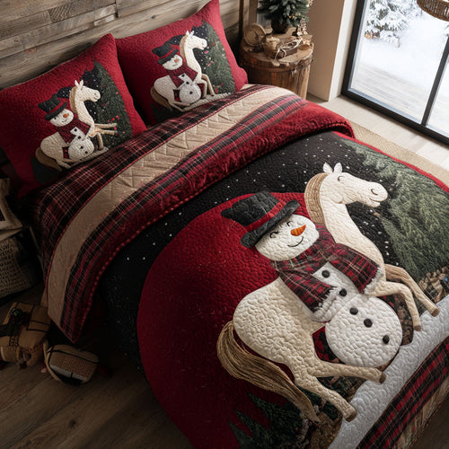 Cozy Ranch 3-Piece Quilted Bedding Set NCU0PT10340