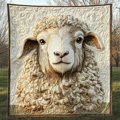 Cozy Sheep Quilted Blanket NCU0VH126