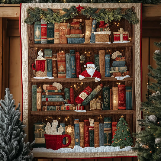 Cozy Shelf Tales Quilted Blanket NCU0TH3481