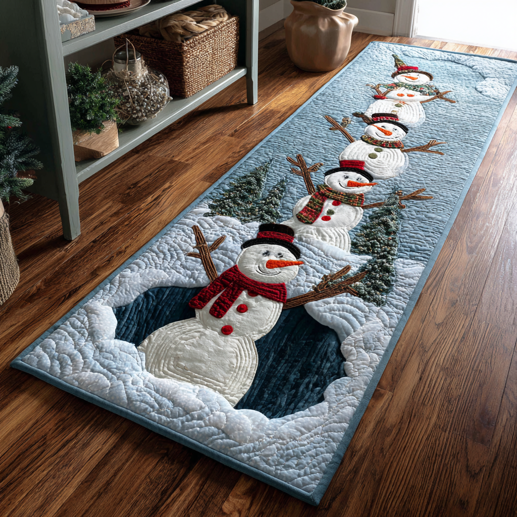 Cozy Snowman Runner Carpet NCU0DK11218