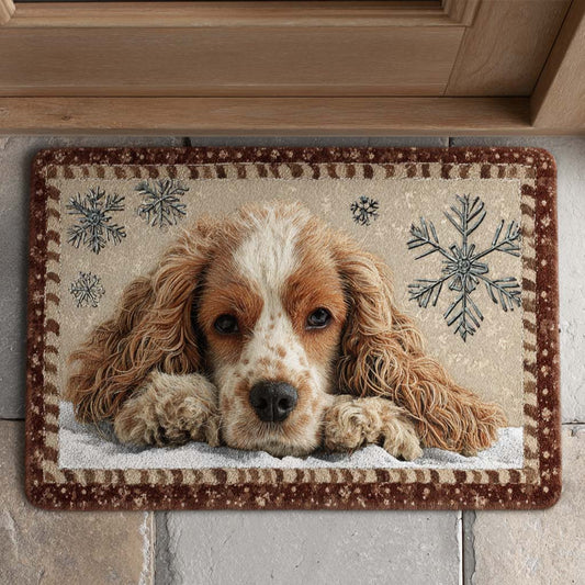 Cozy Spaniel Doormat NCU0NT10204