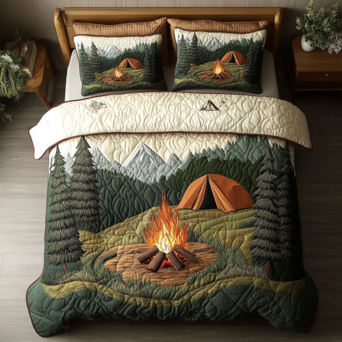 Cozy Spark 3-Piece Quilted Bedding Set NCU0DK7031