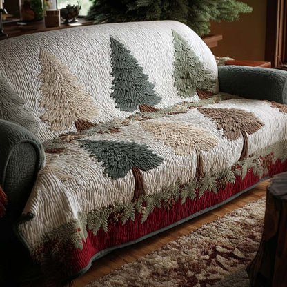 Cozy Tree Moment Quilted Sofa Cover NCU0NT11294
