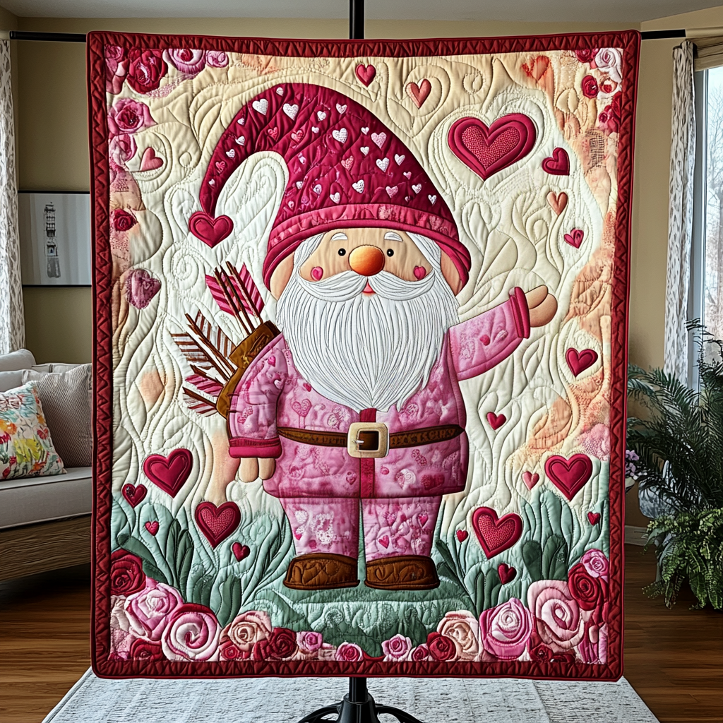 Cozy Valentines Quilted Blanket NCU0VH1352