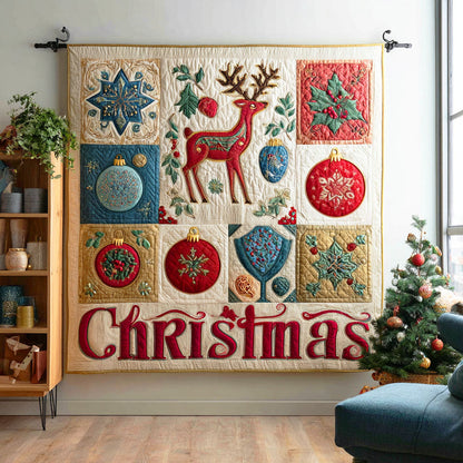 Cozy Winter Quilted Blanket NCU0TD877