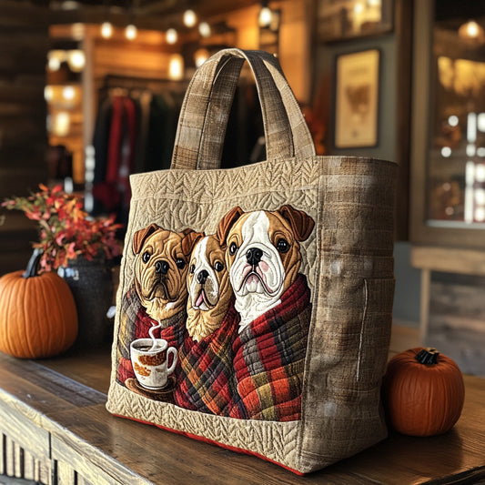 Cozy Wrinkles Quilted Tote Bag NCU0DV7093