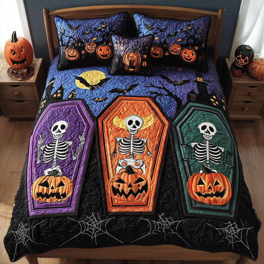 Creepy Cozy Quilted Bedding Set NCU0TH3222