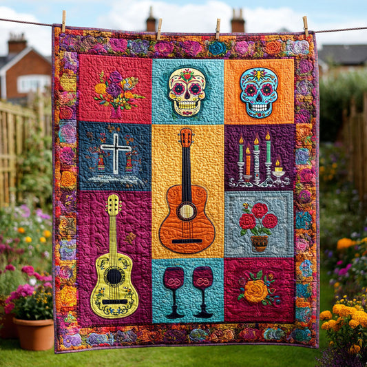 Crimson Altar Quilted Blanket NCU0TD305