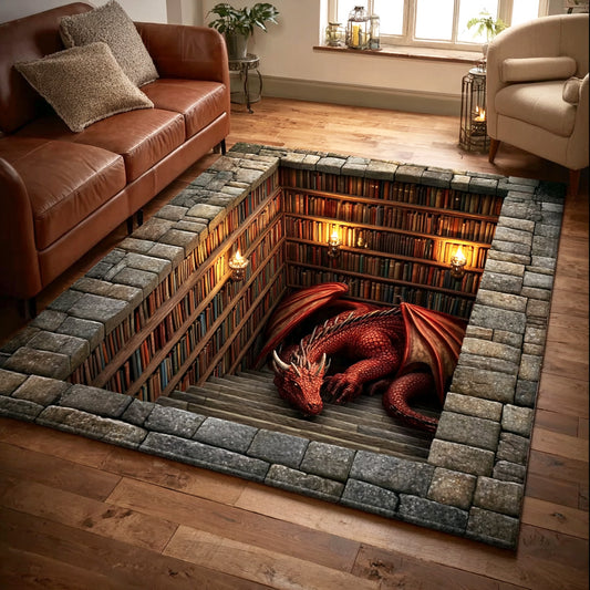 Crimson Dragon Area Rug NCU0TV1723