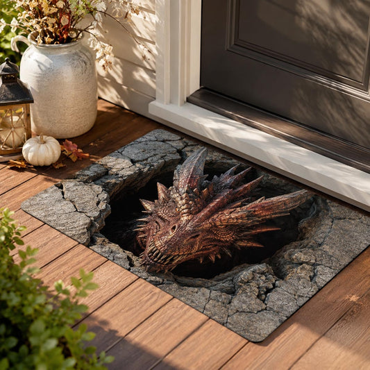 Crimson Dragon Doormat NCU0DV9983