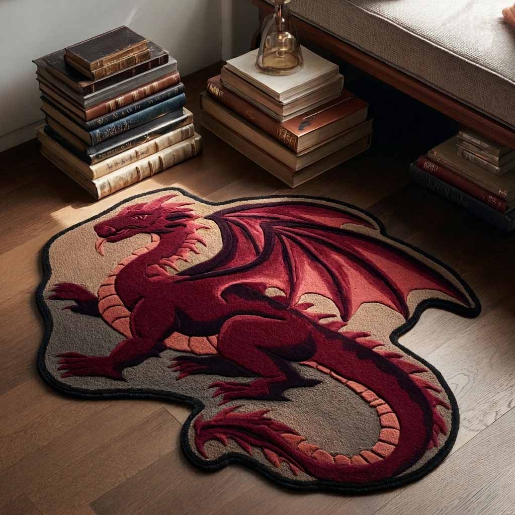 Crimson Drake Custom Shape Area Rug NCU0XD2698