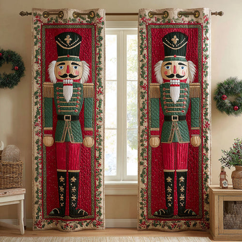 Crimson Guardians Quilted Curtains NCU0TV1301