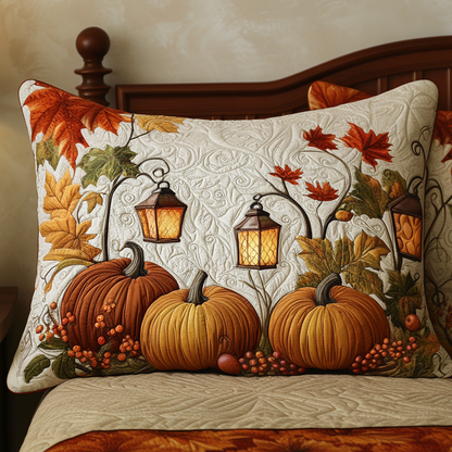 Crisp Maple Nights Quilted Bedding Pillow Case NCU0NT8856