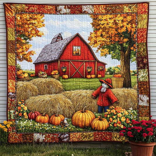 Crisp Forest Morning Quilted Blanket NCU0NT8734