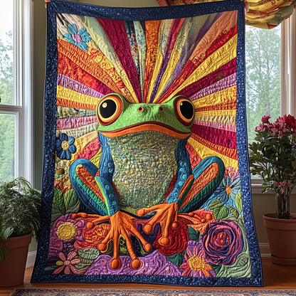 Croak Couture Quilted Blanket NCU0DV3273