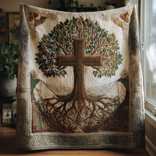 Cross of Unity Quilted Blanket NCU0PT7529