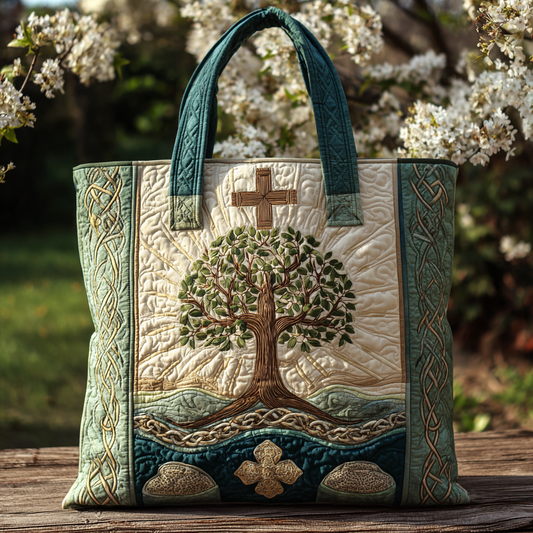 Crossroads of Light Quilted Tote Bag NCU0PT8172