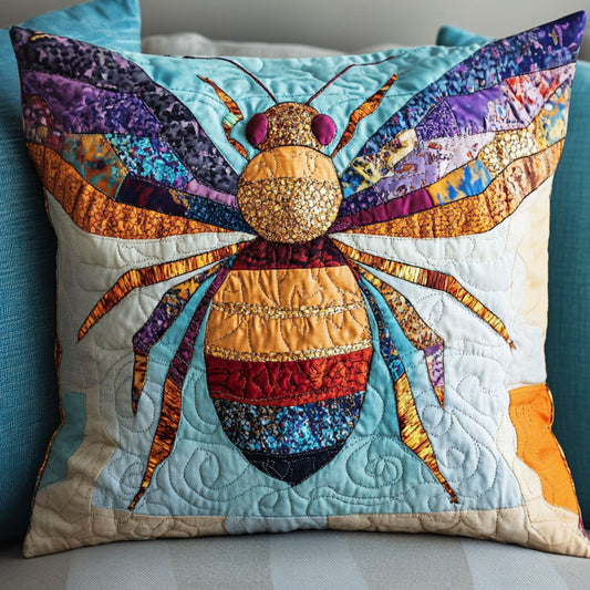 Crown Bee Quilted Pillow Case NCU0NT7155