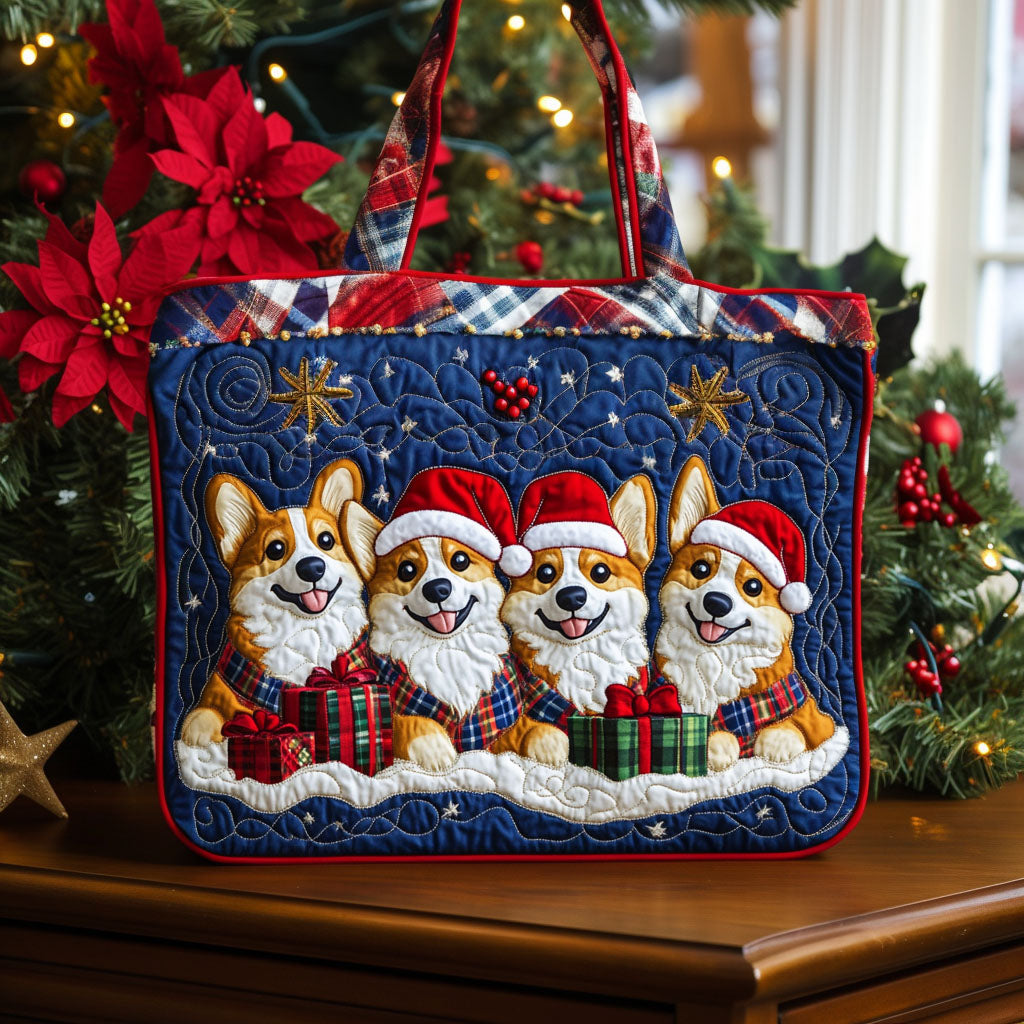 Crowned Cutie Quilted Tote Bag NCU0PT9346