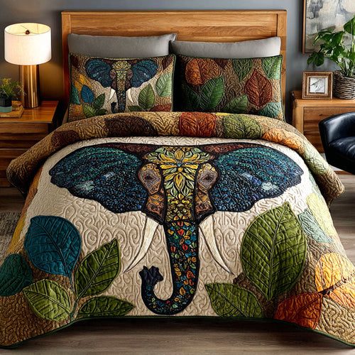 Crowned Giant 3-Piece Quilted Bedding Set NCU0PT8898