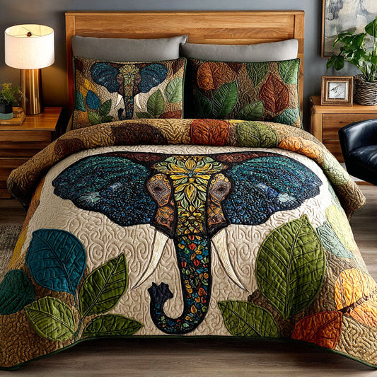 Crowned Giant 3-Piece Quilted Bedding Set NCU0PT8898