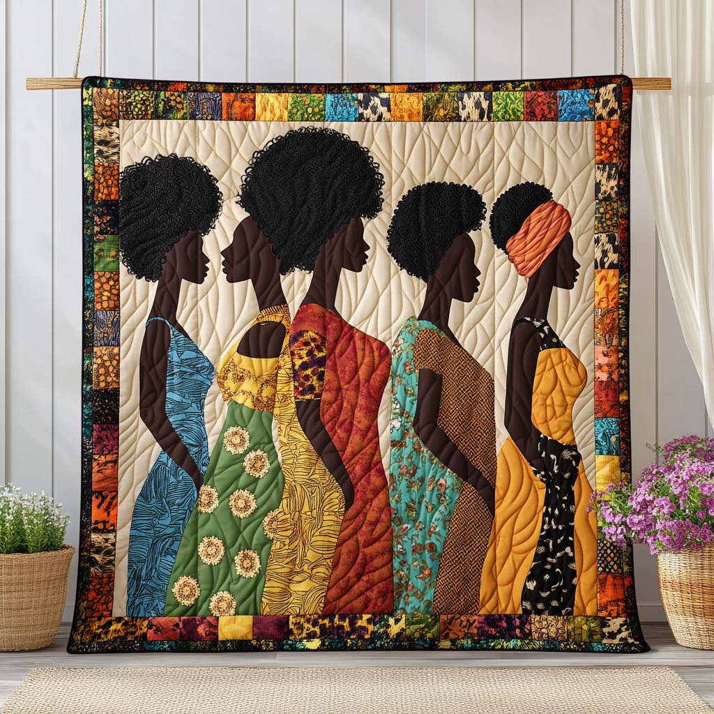 Crowned in Color Quilted Blanket NCU0NT7580