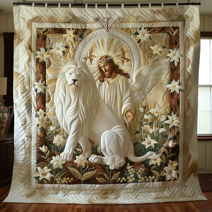 Crowned in Light Quilted Blanket NCU0DV6467