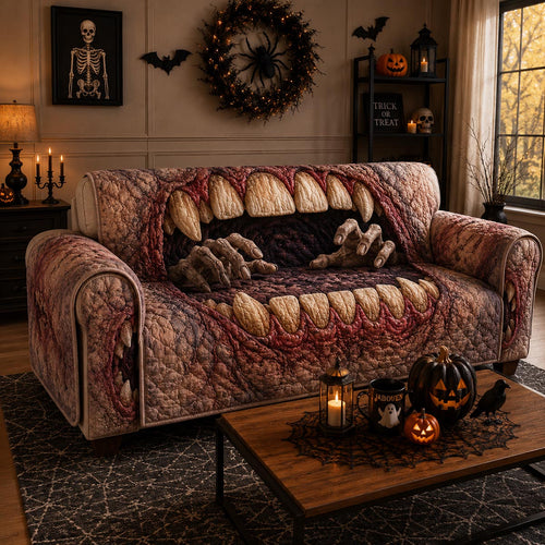 Crypt Crawler Quilted Sofa Cover NCU0DV9869
