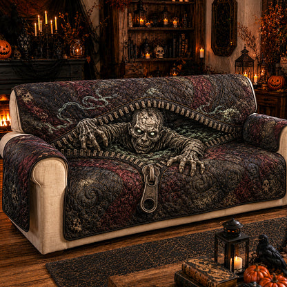 Crypt Crawler Quilted Sofa Cover NCU0TV2067