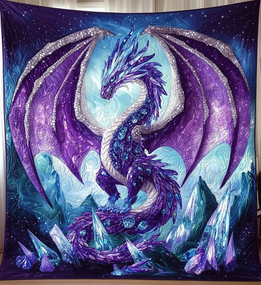 Crystal Dragon Quilted Blanket NCU0DV525