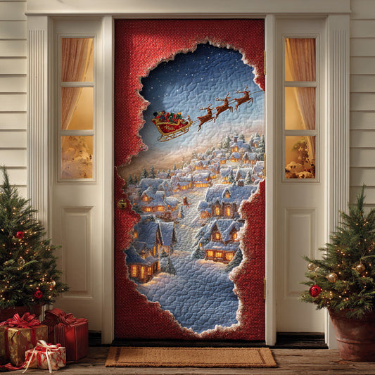 Crystal Holiday Glow Quilted Door Cover NCU0TD1625