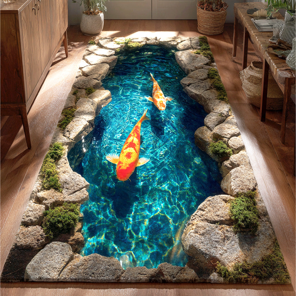 Crystal Koi Stream Runner Carpet NCU0TV1720