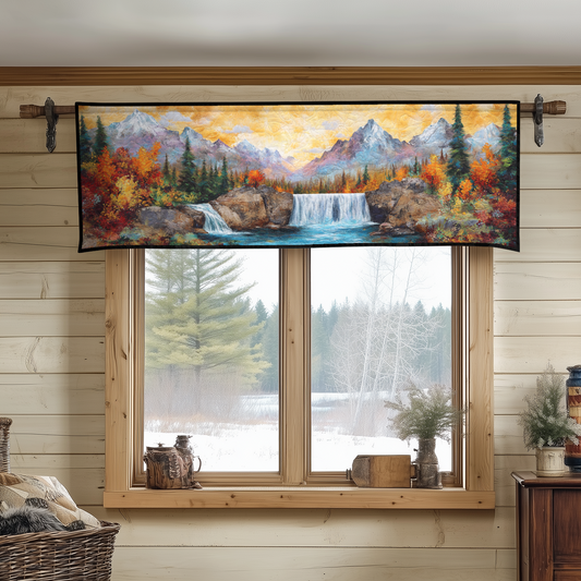 Crystal Rapids Quilted Valance NCU0DK5410