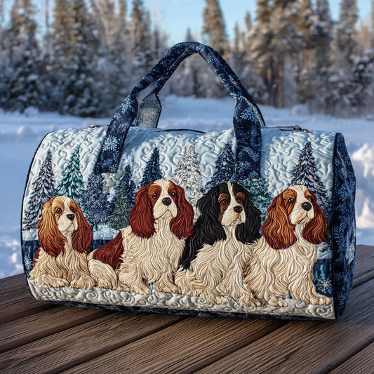 Cuddle Spaniel Quilted Duffle Bag NCU0PT9326